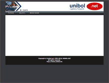 Tablet Screenshot of agenda.unibol.net